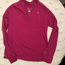 Load image into Gallery viewer, Large but tight fit pink long sleeve shirt loved condition M
