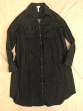 Load image into Gallery viewer, Isabel Maternity Denim Dress LIKE NEW M
